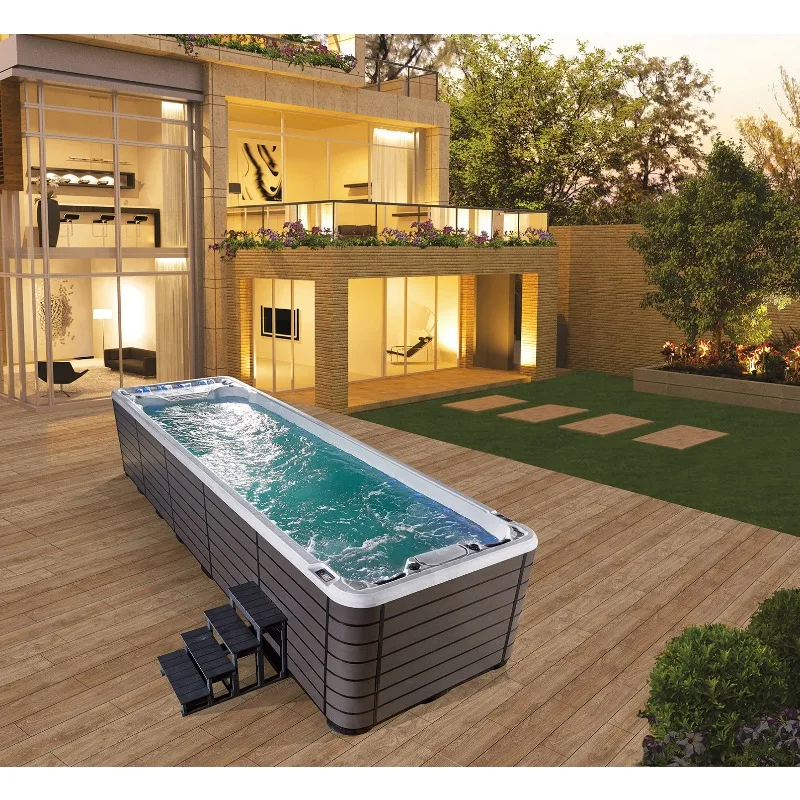 2023 Bigger Luxury  BG-6623 Outdoor Freestanding Acrylic Relaxing Spa Swimming Pool