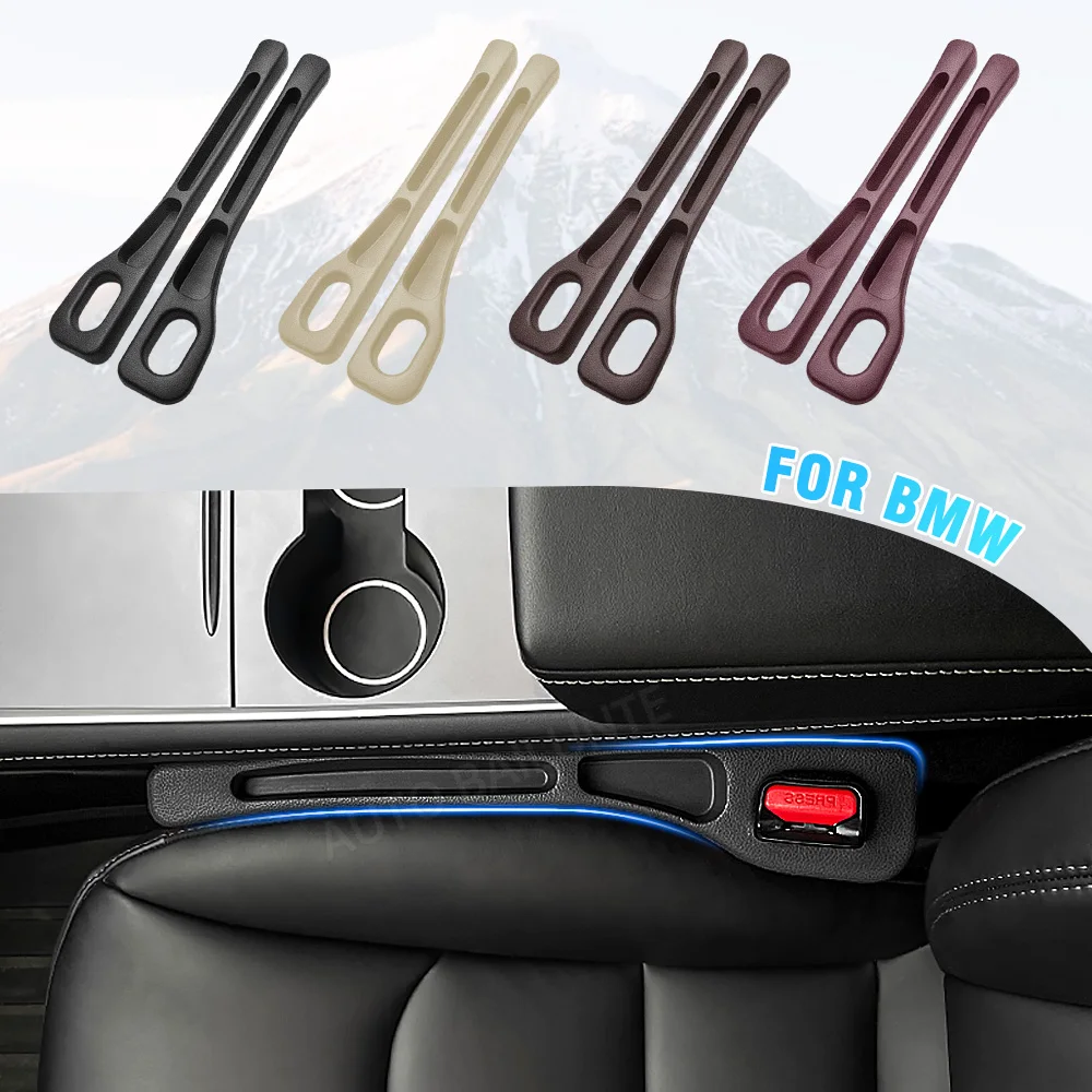 2Pcs Car Seat Gap Plug Strip Side Seam Interior Accessories For BMW X6 E71 E72 F16 G06 2008 - 2019 2020 2021 2022 2023 2024 2025