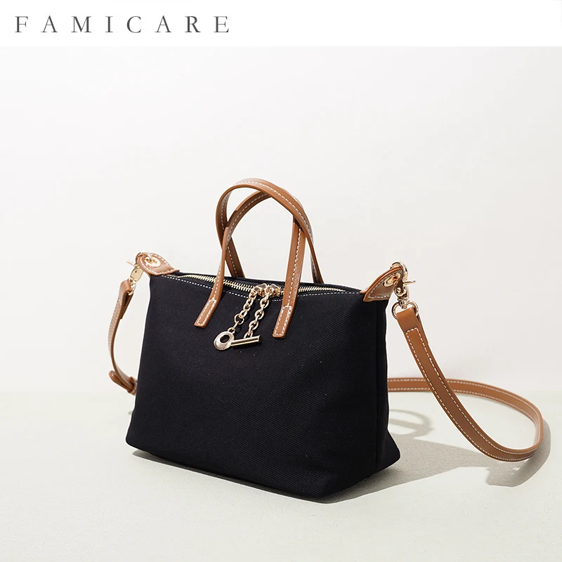 

2026 SS Women Nylon Large Capacity Commuter Handbag Minimalist Designer Crossbody Shoulder Bag Casual Daily Ladies Fashion Purse