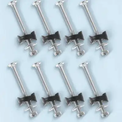 

8Sets Trampoline Fixation Screws Sturdy Galvanized Steel Screws for Secure Jumping Fun Trampoline Parts and Tools