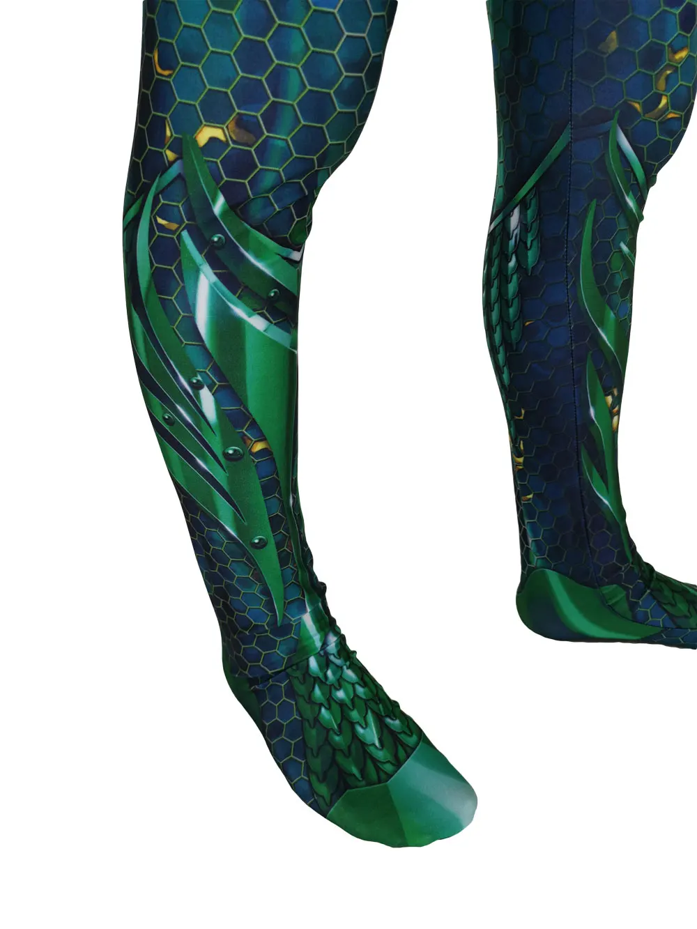 Halloween Aquaman Trang Phục Hóa Trang Siêu Anh Hùng Arthur Cà Ri Cao Cấp Orin Zentai Bodysuit Áo Liền Quần Người Lớn Trẻ Em