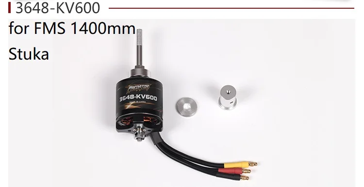 Fmsラジコンブラシレスモーター3948 KV760 3648 KV870 KV770 KV600