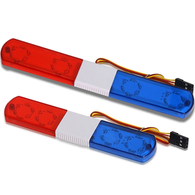 BNVN-Flash сигнальная лампа светодиодная полицейская машина яркий свет для 1/10 RC D12 HSP, Traxs осевые детали для обновления автомобиля