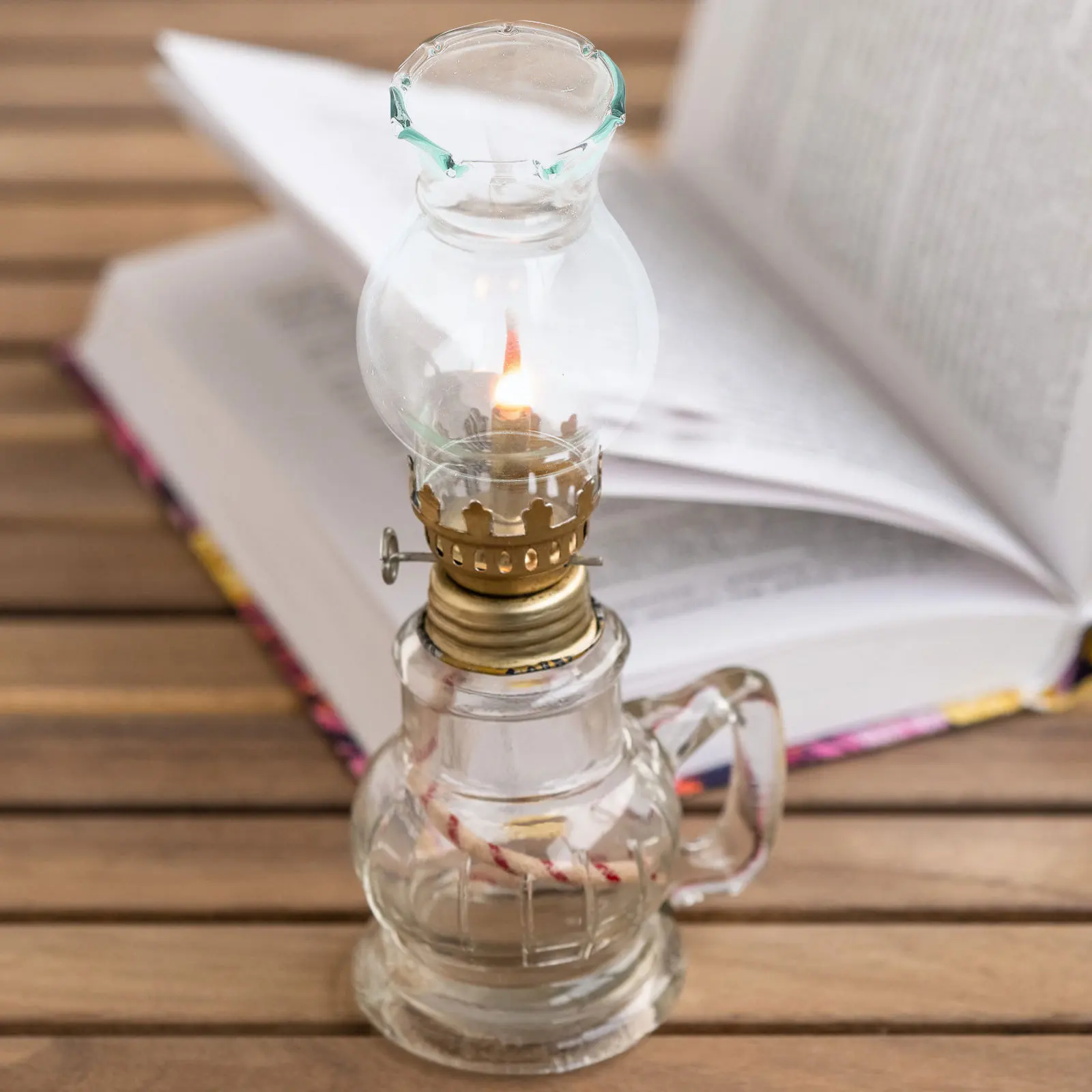 غطاء مصباح زيتي من الزجاج البلوري، غطاء مصباح عتيق، إضاءة داخلية خارجية، مصباح جداري مزخرف، استبدال المدخنة