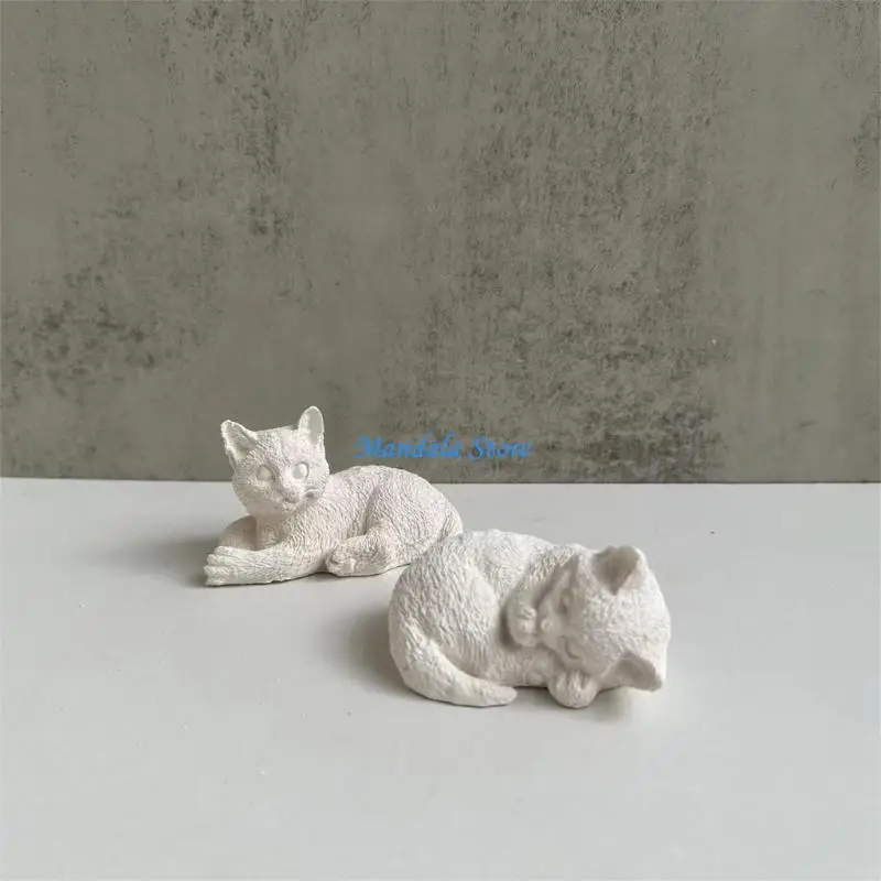 

U2JC Lovely Silicone Mould DIY Craft Soap Mold 3D Animal Resin Mold