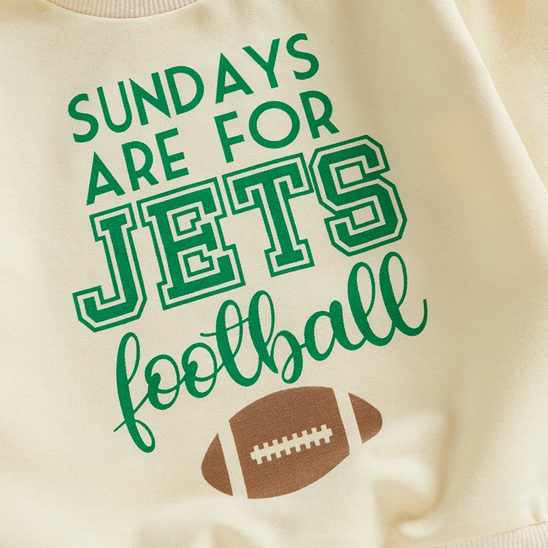 2024-08-30 Lioraitiin 1-5Y Baby Boys Girls Sweatshirts Casual Long Sleeve Round Neck Letter Printed Tops Pullovers image 5