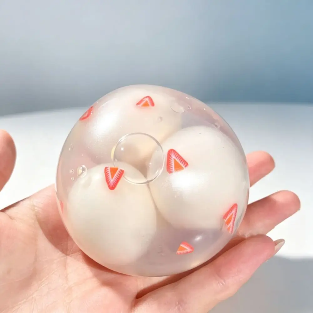 Hand Ball Can Be Crushed Crispy Ball Squishy Three Times Small Ball Rice Dumpling Squishy Pinch Venting Sensory Fidget Adults
