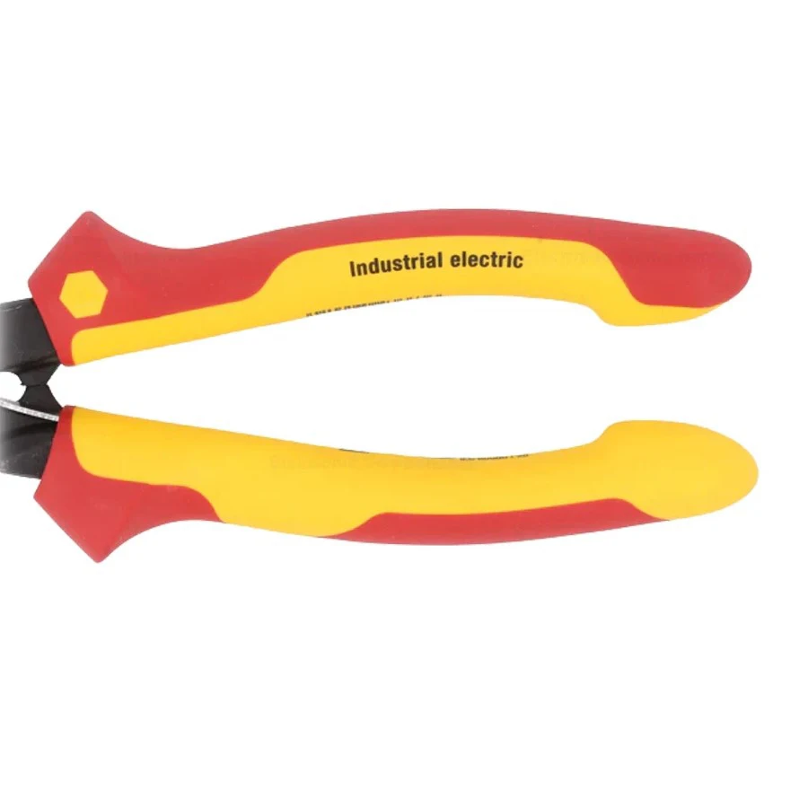 WIHA 43663 1000V VDE 210mm Insulated Cable Cutter Electrical Wire Cutting Pliers for Cutting of Copper and Aluminium Cables