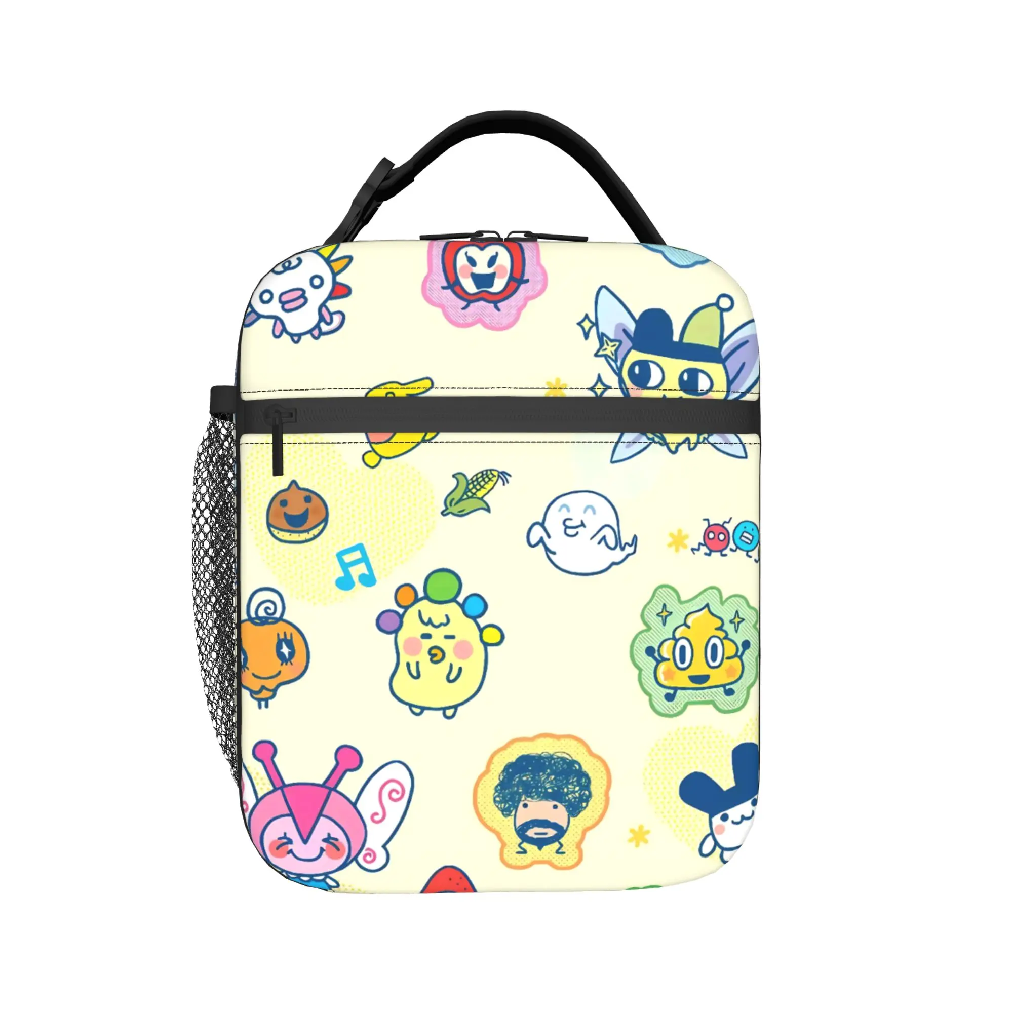 Insulated Lunch Box Tamagotchis Cartoon Games Accessories  Lunch Container INS Trendy Cooler Thermal Bento Box For School