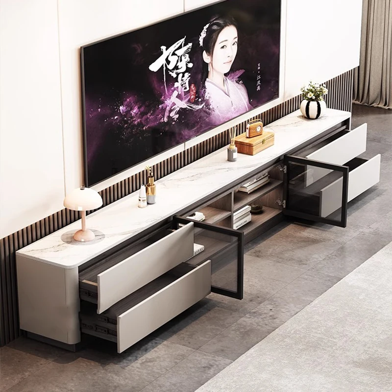 Full Modern Tv Dining Cabinet Living Room Decoration Nordic Stand Unit Entertainment Furniture Luxury Industrial Stands Salon