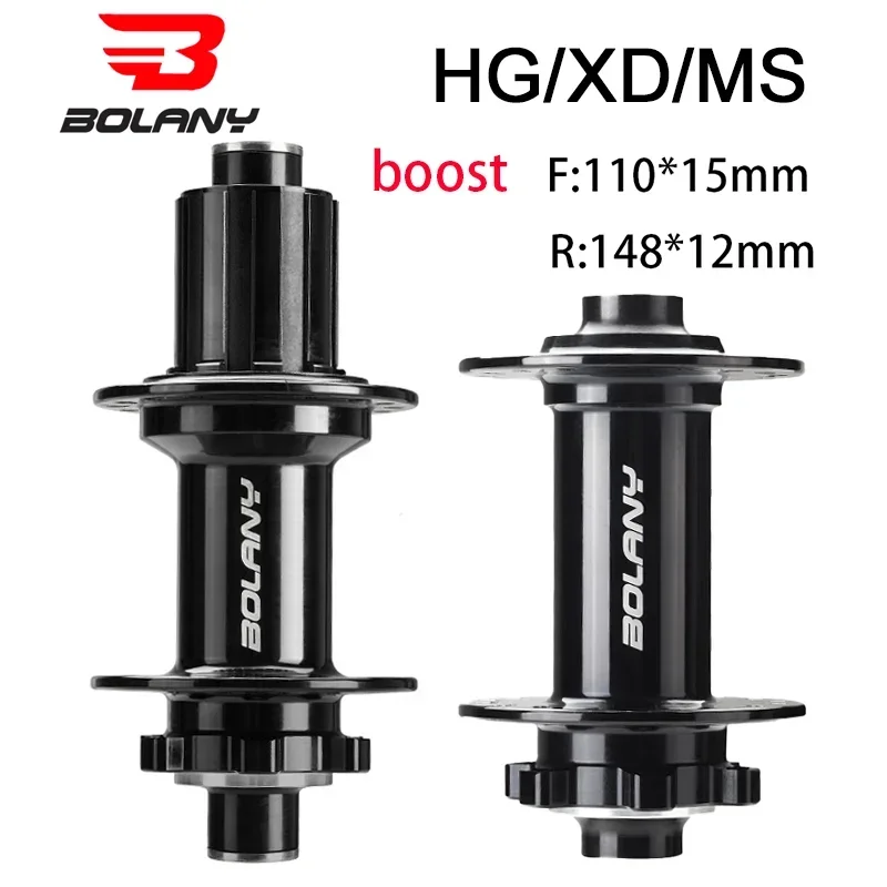 Bolany BOOST hub mtb mountain bike hub 28 32 holes 110mm 148mm HG MS micro spline XD XDR 11 12 v freehub front rear bicycle hub