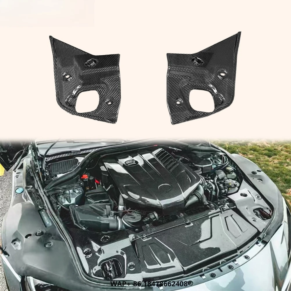 

For GR Supra MK5 A90 A91 19-24 OE Carbon Engine Side Bay Panel Cover