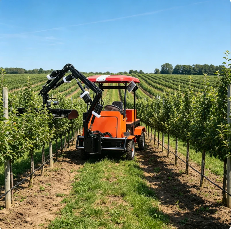 Steering Wheel Hedge Trimmer Ride-on Drivable Roadside Bush Pruning Machine with Telescopic Arm for Highway Maintenance