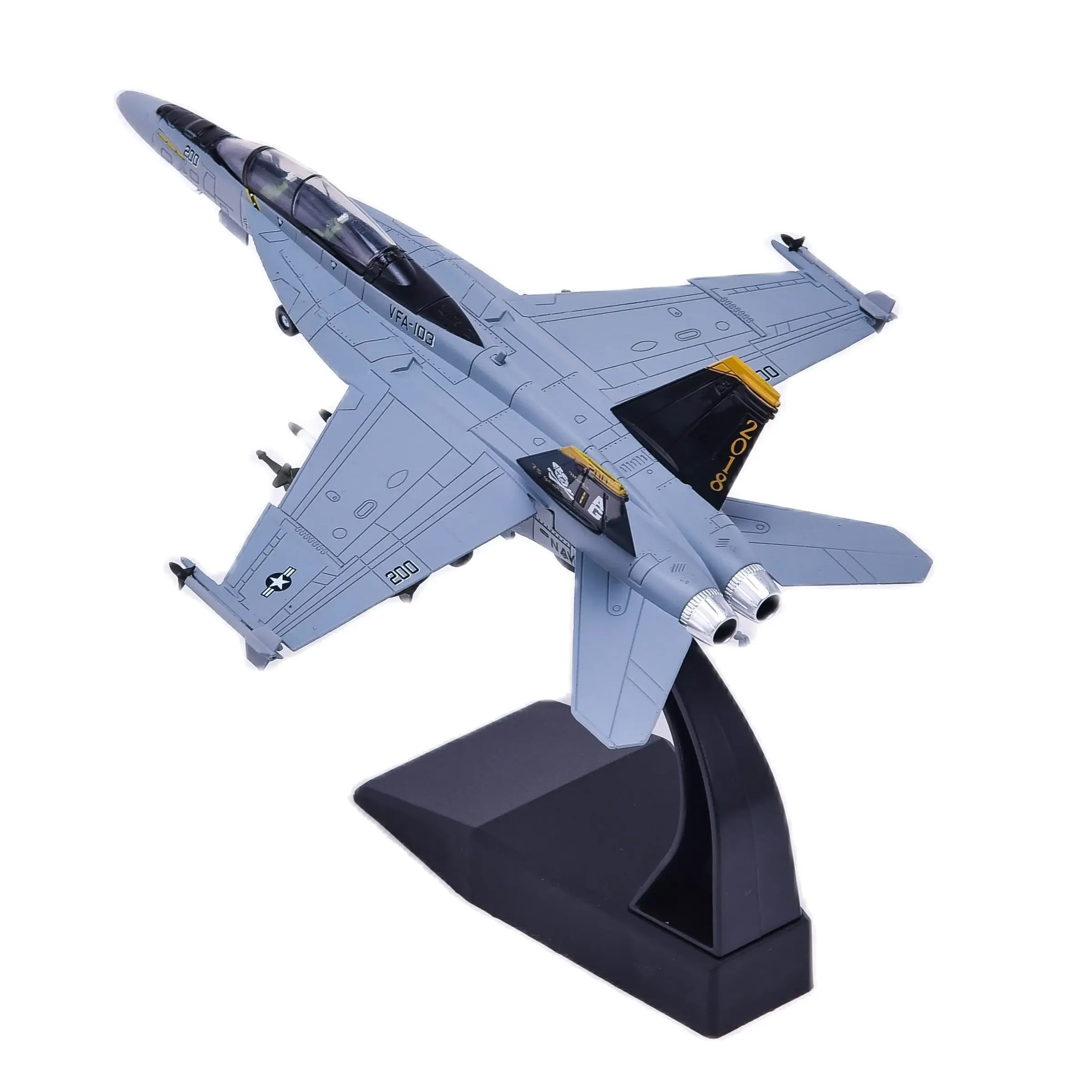 1/100 Air Force fighter F-18E airplane Alloy model diecast 1:100 metal Planes Aircraft Plane model gift collection