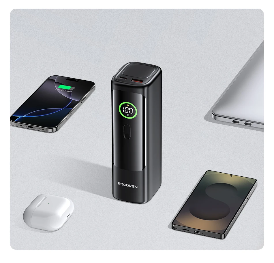 Rocoren Power Bank 100W 20000mAh Charge Rapide PD pour PC Portable 17 Sb5da2e7218a2410899c43c483d2015feV Rocoren Power Bank 100W 20000mAh Charge Rapide PD pour PC Portable