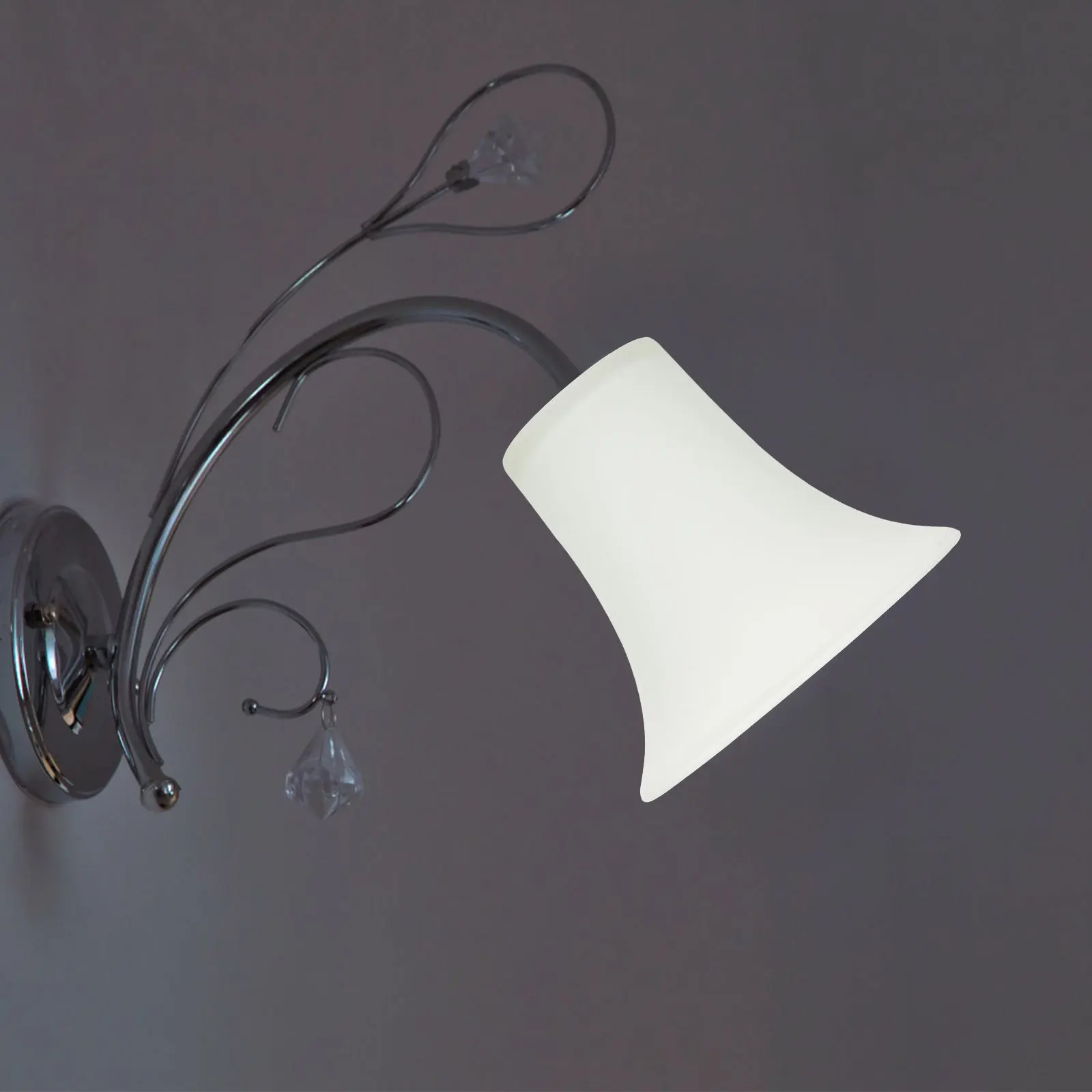 

Frosted Glass Lampshade Exquisite Craft Light Cover Durable Decorative Accessory for Home Frosted Glass Lampshade