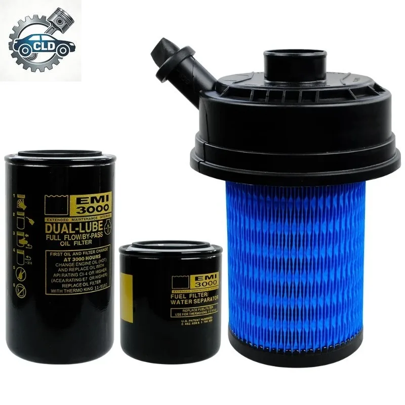 Air Filter Set Oil Change Kit 11-9300 11-9342 11-9182 For Thermo King SB190 SB210 SB230 SB300 SB330 119300 119342 119182