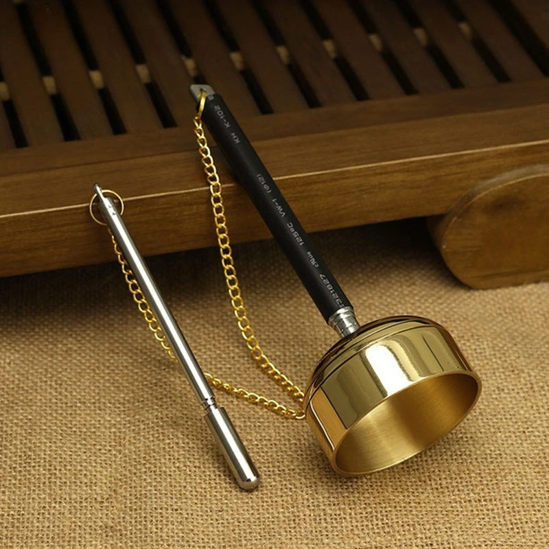 

Copper Tibetan Bell Temple Chimes Yoga Meditations Buddhist Chime Portable Mantra Chime Bells Musical Instruments Percussion