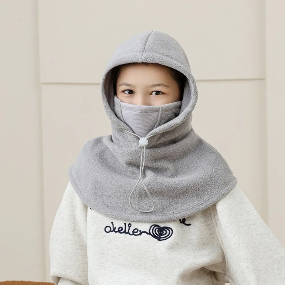 New Warm Scarf Mask Integrated Hat Windproof Helmet Cap Coldproof Breathable Lei Feng Hat Autumn and Winter