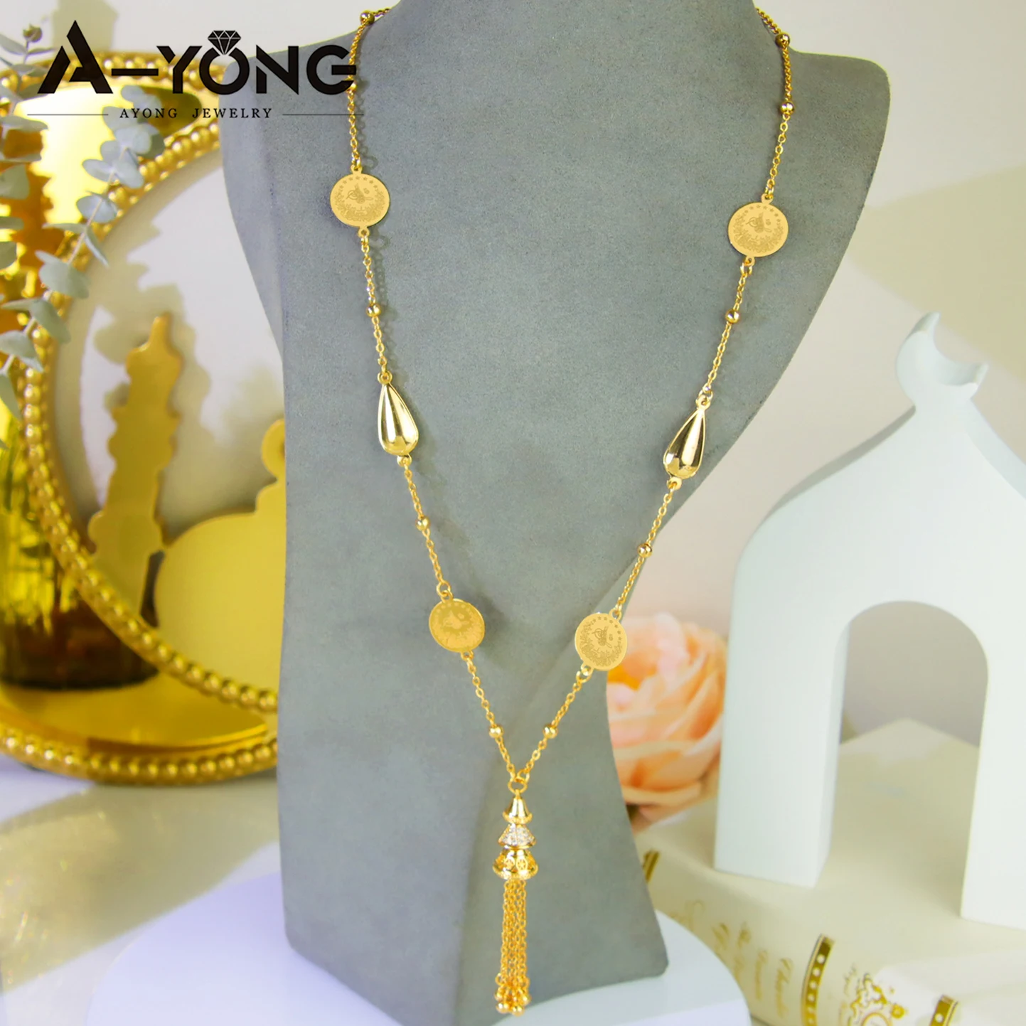 Nigeryjski naszyjnik ślubny, p – Body Jewelry Dubai recenzja i cena