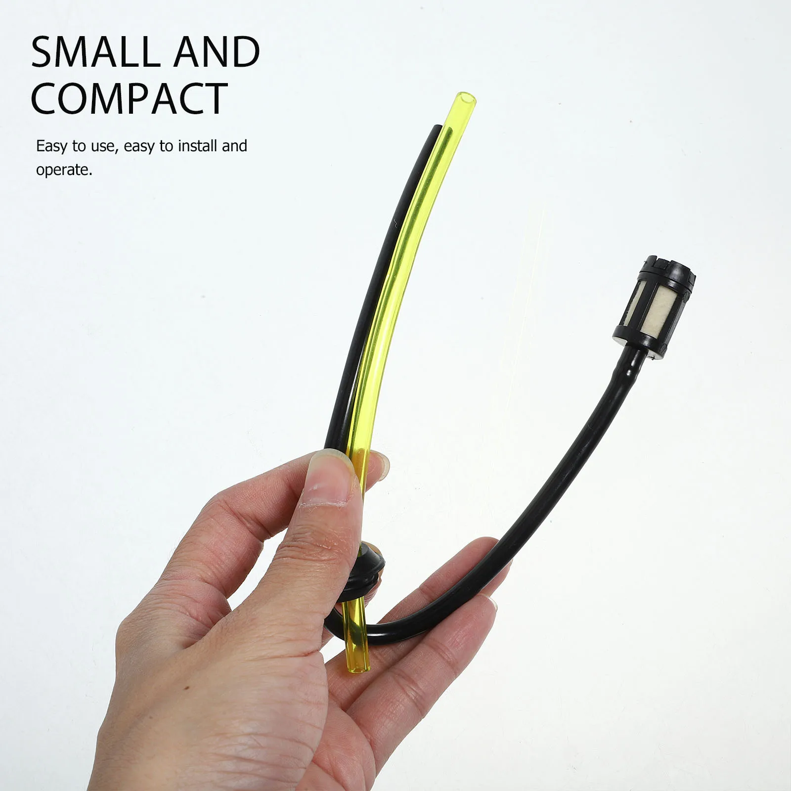 

5Pcs Smooth Surface Fuel Line Hose Tube Lawn Mower Gas Oil Hose Practical Flexible Fuel Line for Garden Tools Tool