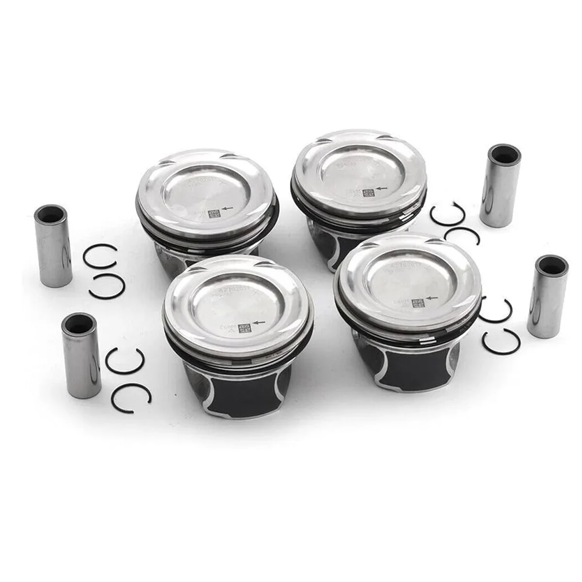 

4X Pistons Rings Set STD Φ20mm for Mercedes-Benz GLA200 B200 M270.910 1.6 T