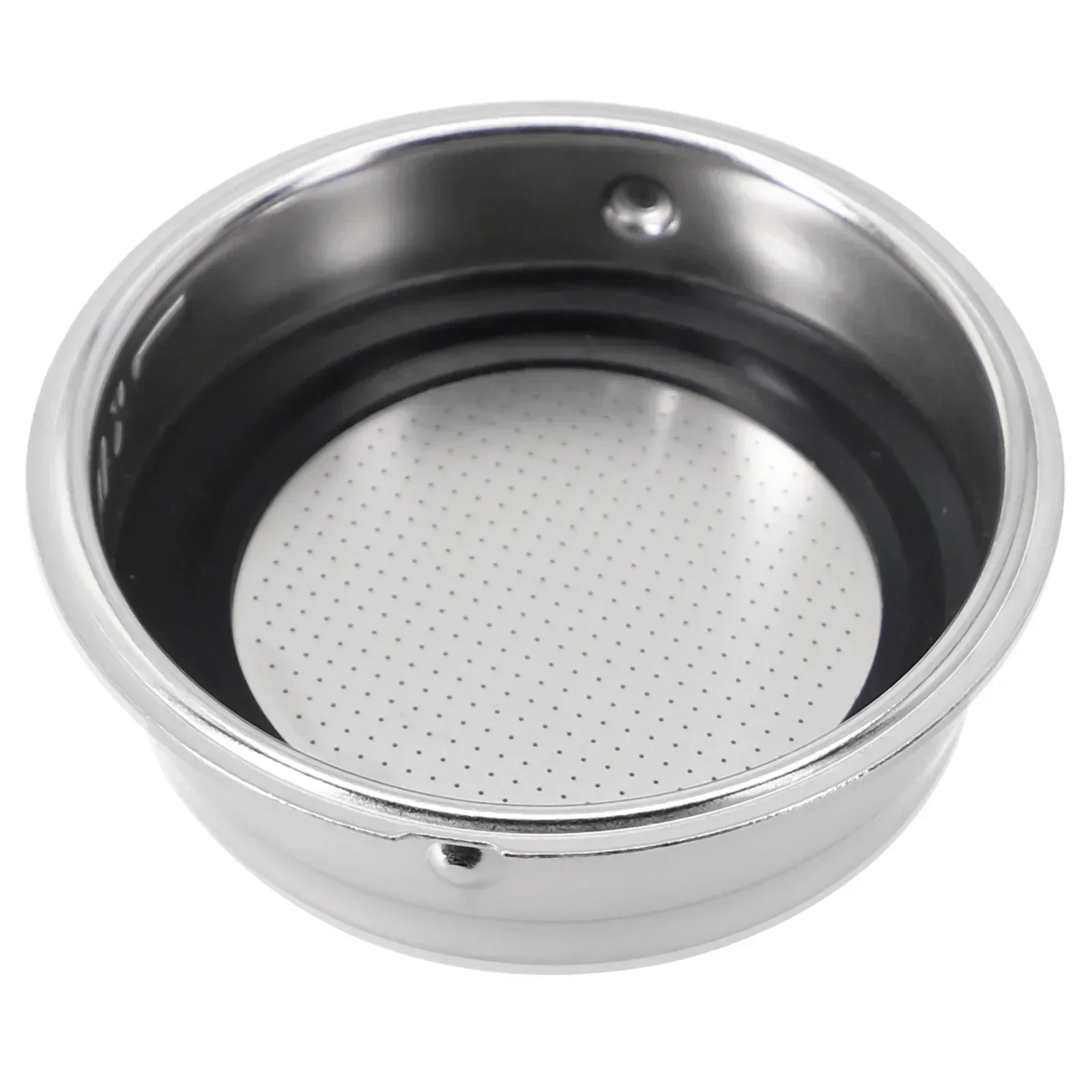 1pcs 51mm Coffee Filter Basket Stainless Steel Coffee Machine parts Coffee Capsule Refilling Filter Double Layer Coffee Filter