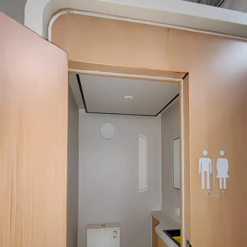 Toilettes mobiles d'urgence multifonctionnelles à déploiement rapide, construction durable, résistance aux intempéries