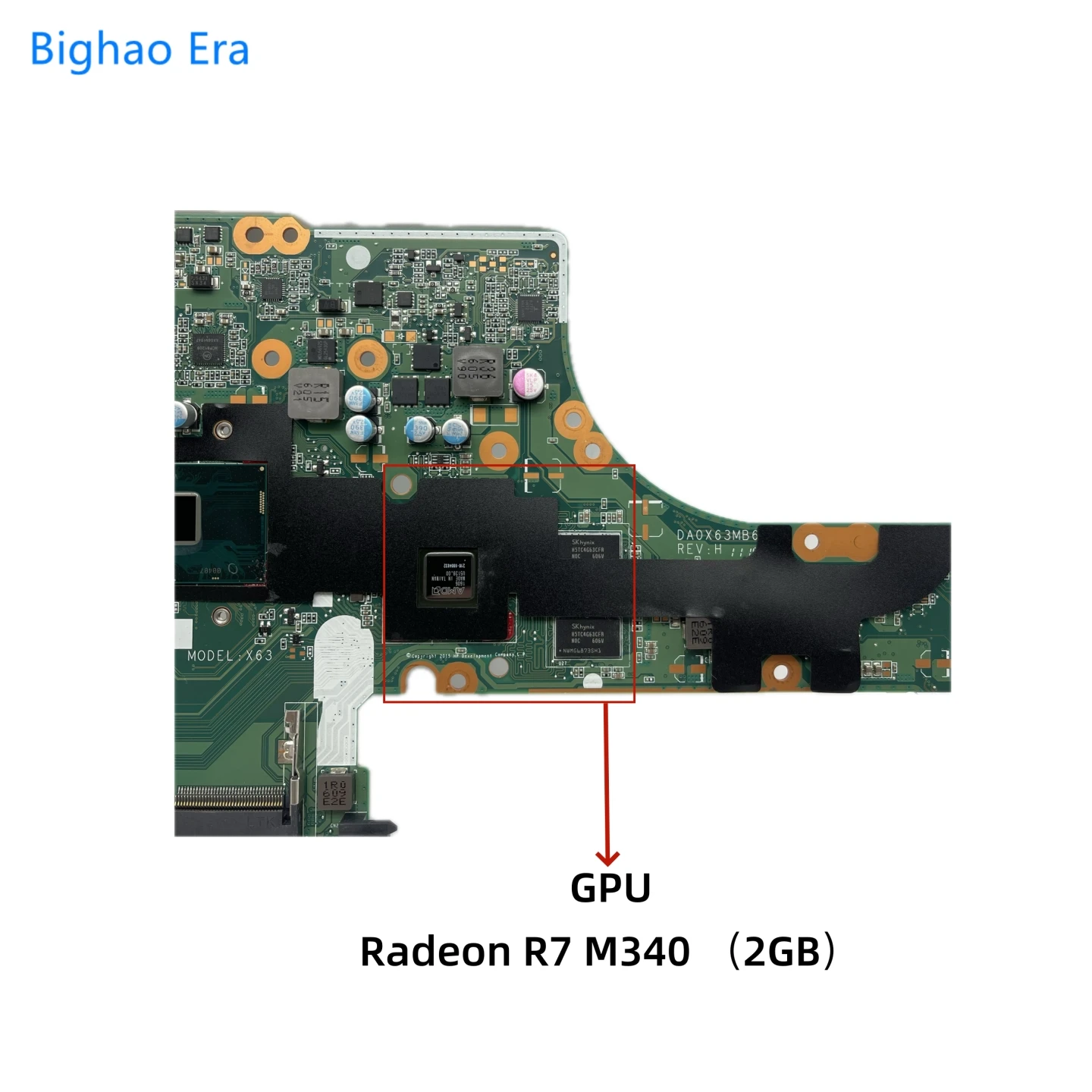 Материнская плата DA0X63MB6H1 для ноутбука HP ProBook 450, G3 470, G3 с диагональю 3855U i3-6100U i7-6500U CPU R7 M340 2GB-GPU 827026-601