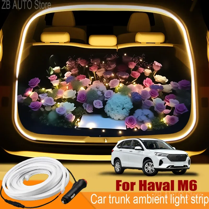 

For haval M6 Automobile trunk ambient light automatic sensing car interior lighting with accessories