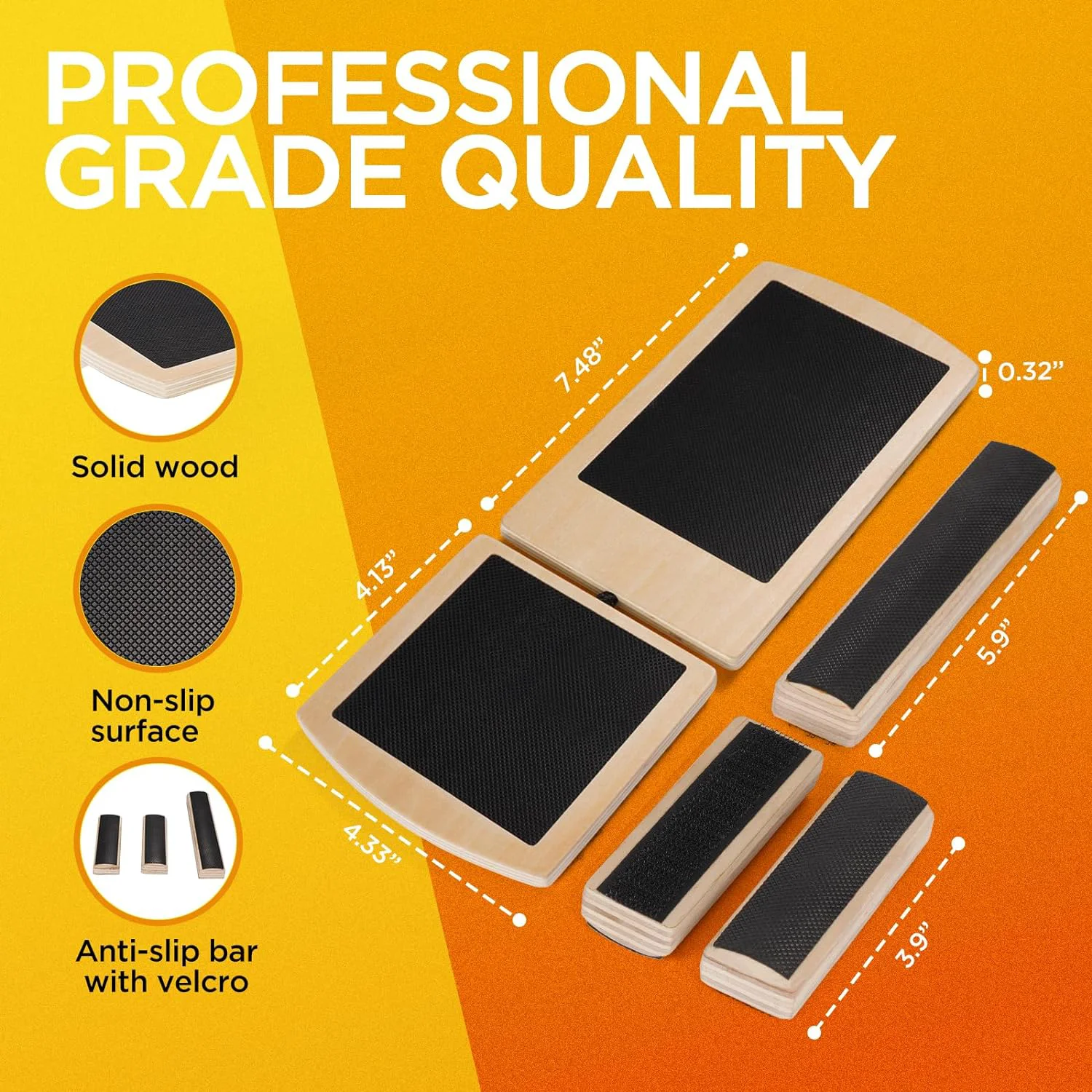 Placa de equilíbrio de perna única de madeira, exercitador de fortalecimento de tornozelo, rotativo, exercício de pé de madeira, treinador de correção de postura