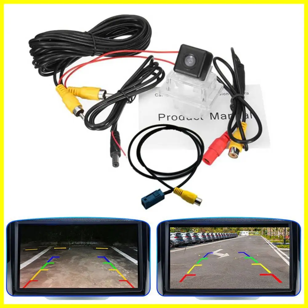 for Mercedes C E S CL Class W204 W212 W221 Car Reversing Camera Backup Rear View Camera HD Night Vision With Parking Line