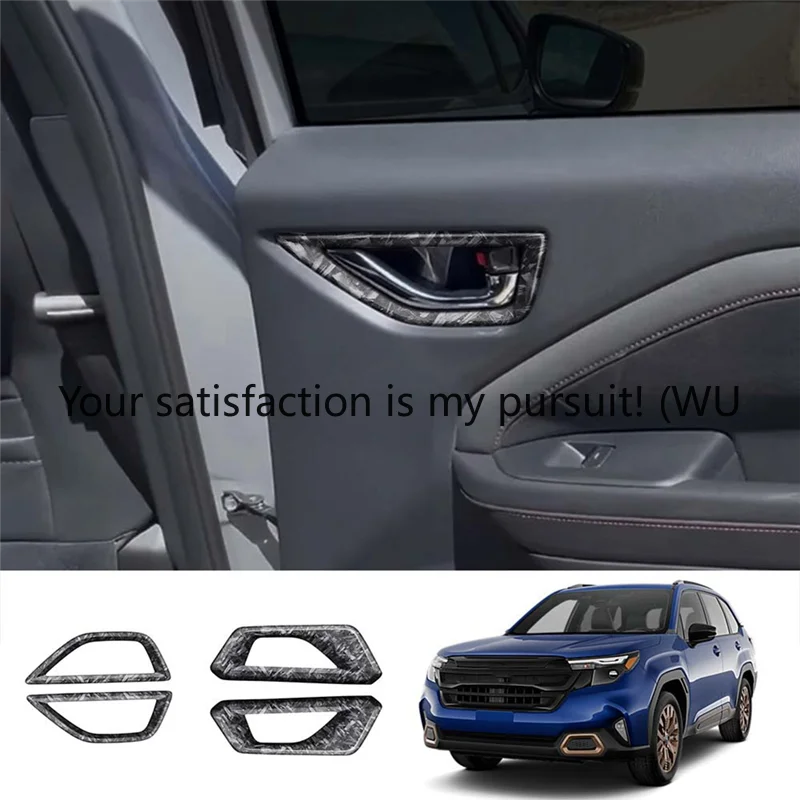 

Стабилизация автомобиля, внутренняя ручка, накладка, наклейка для Subaru Forester 2025, аксессуары для салона автомобиля, кованый узор