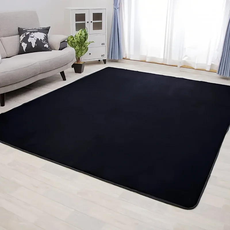 VIKAMA Teppich, Schlafzimmer, Nachttisch, Wohnzimmer, Korallenvlies, Tatami-Bodenmatte, Couchtisch-Pad, kann vollständig ausgegeben werden, Heimdekoration