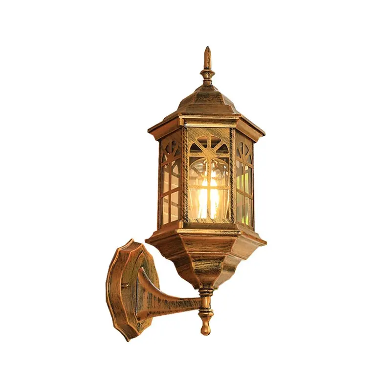 Outdoor Led Wall Lamp European Corridor Waterproof Villa Garden Balcony Courtyard Gate Corridor Lamp