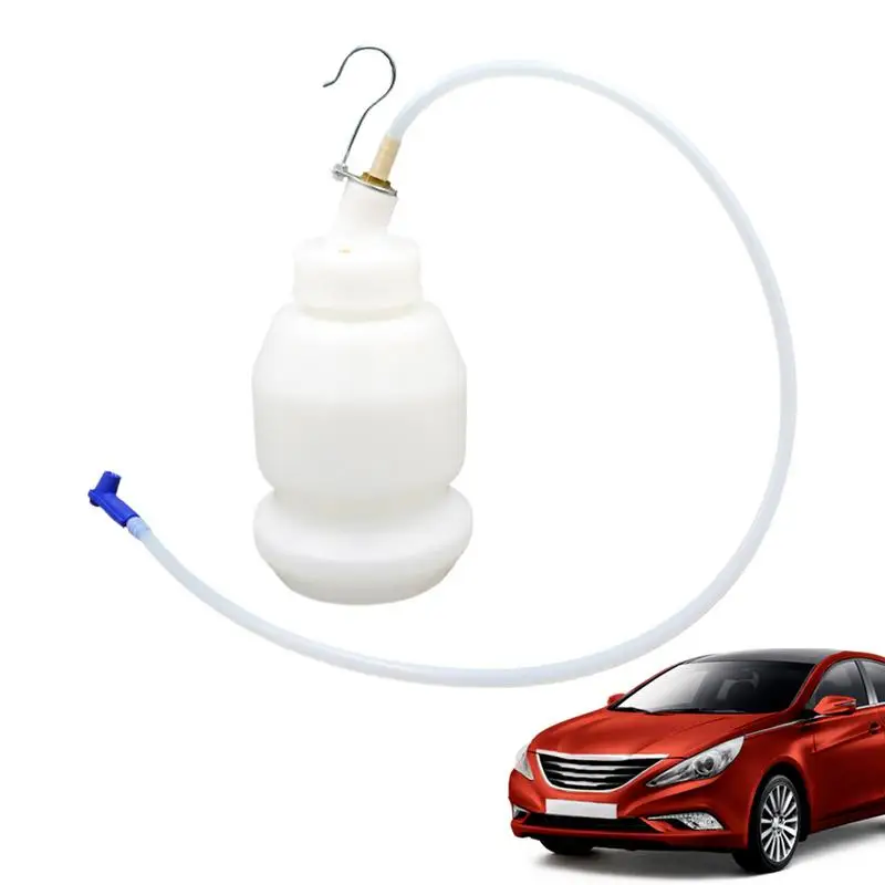 

Brake Fluid Bleeder Bottle 1L Brake Fluid Bleeder Bottle Flexible Auto Brake Fluid Extractor Brake System Bleeding Tools Kit