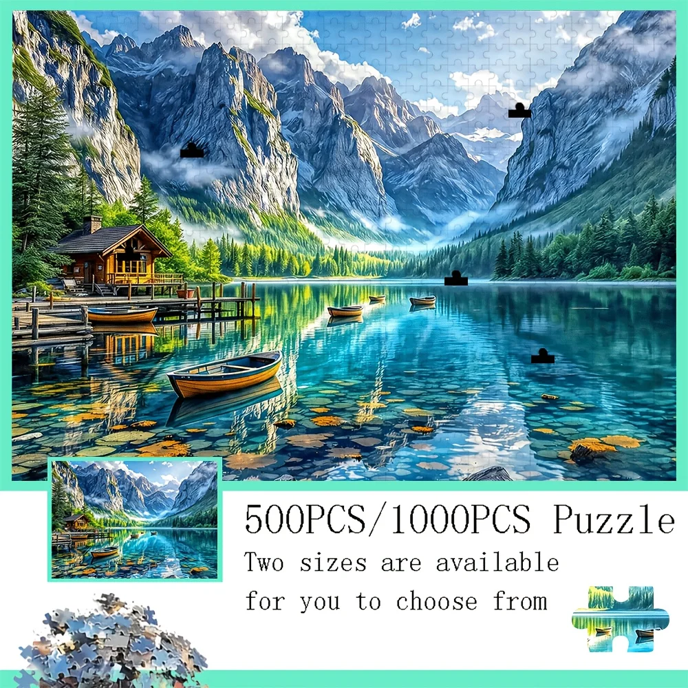 quebra-cabeca-de-1000-pecas-com-cenario-natural-de-lago-decoracao-para-casa-jogo-para-adultos-diversao-em-familia-brinquedos-educativos