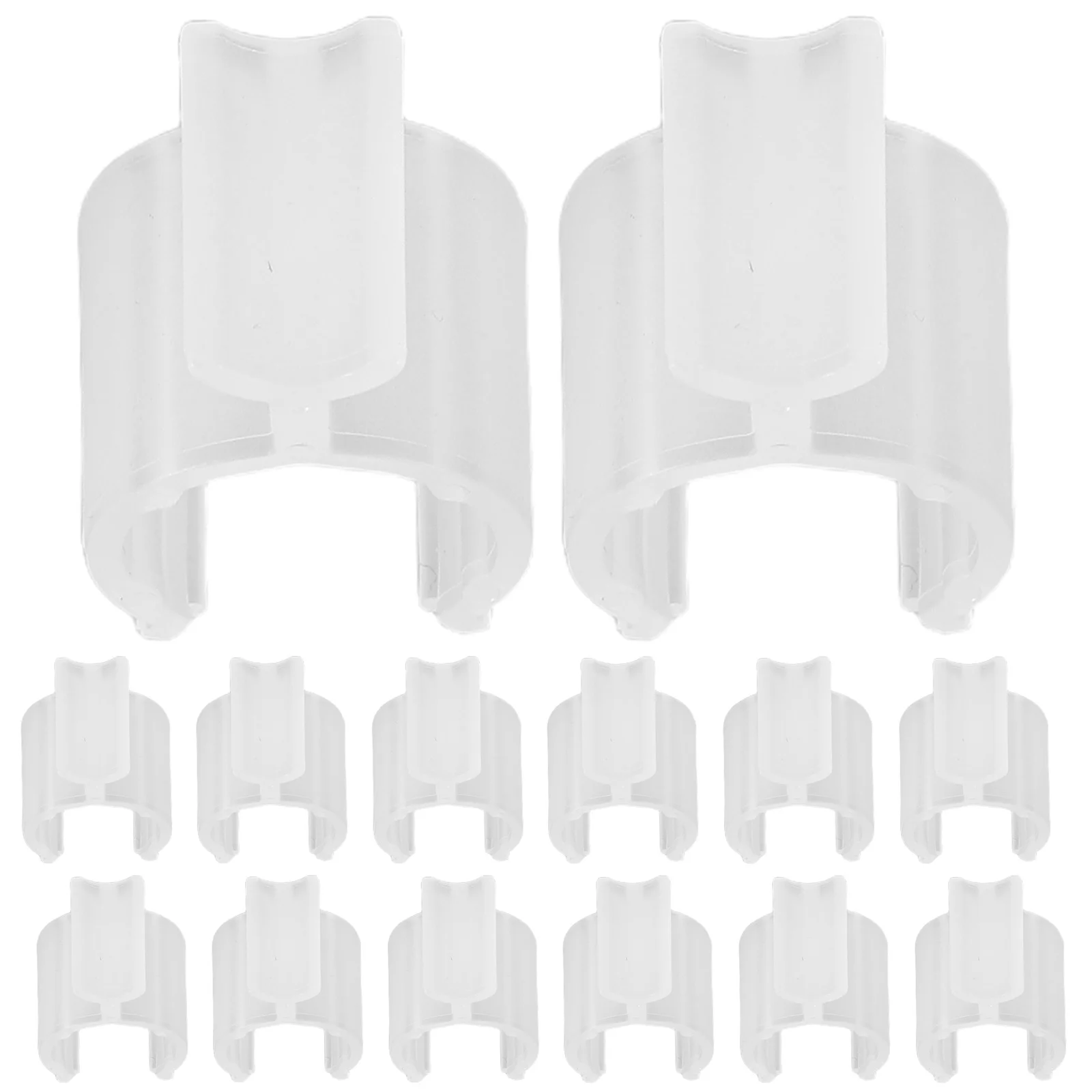 

50pcs Travel Cleansing Oil Bottle Pump Lock Clips Portable Leakproof Plastic Dispenser Collar For Shampoo Lotion Makeup