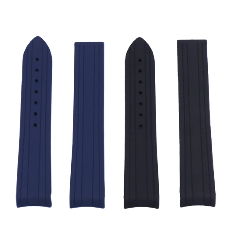 20mm Men's Rubber watch band accessory compatible with omega new Seamaster 300 Universe Ocean AT150 women's silicone watch strap