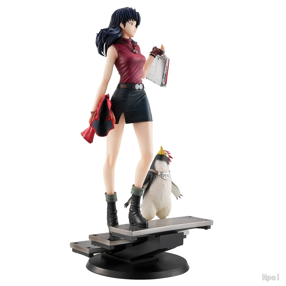 MegaHouse Misato‑Penpen Ver. Confident Bold Chic Lively Vivid Charismatic Raw Figure For Eva‑themed Display And Decorated Gifts