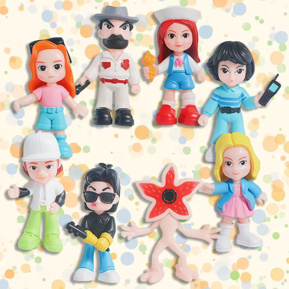 

2026 Anime Figure Style Dolls Man-eating Flower Eleven Toys Figurine PVC Anime Figures Collection Cute Toys to kids Christmas