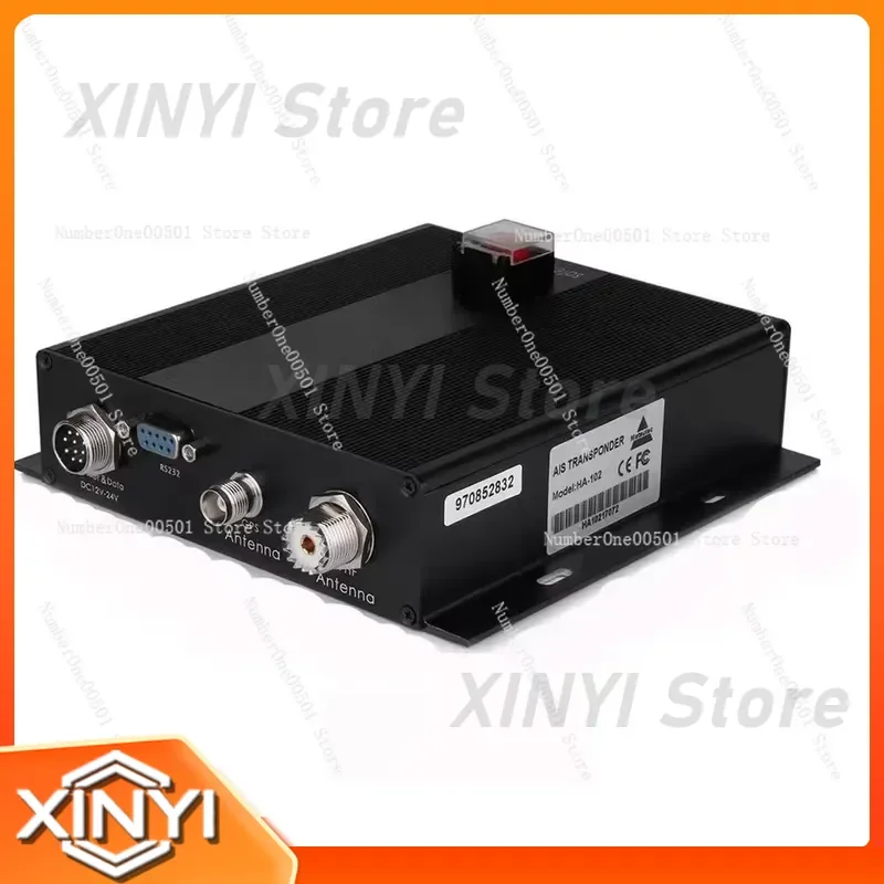 HA-102 Class B AIS Transceiver for Ships Marine Automatic Identification System for Boats Yachts Vessels Navigation Safety