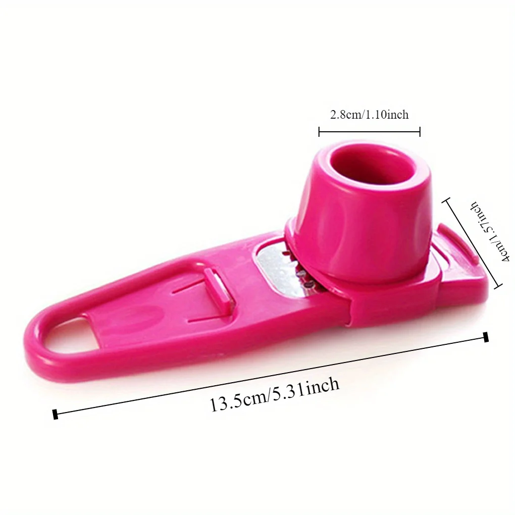 2PCS Garlic Crusher Press Multi-Functional Manual Ginger Garlic Grinding Grater Cutter Garlic Peeler Kitchen Tools