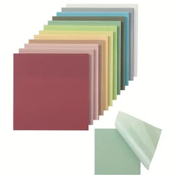 Transparent Sticky Notes, 600 Sheets, Vintage Colors, PET Multicolor For Bookmarks,Studying,Office,School Planner Memo