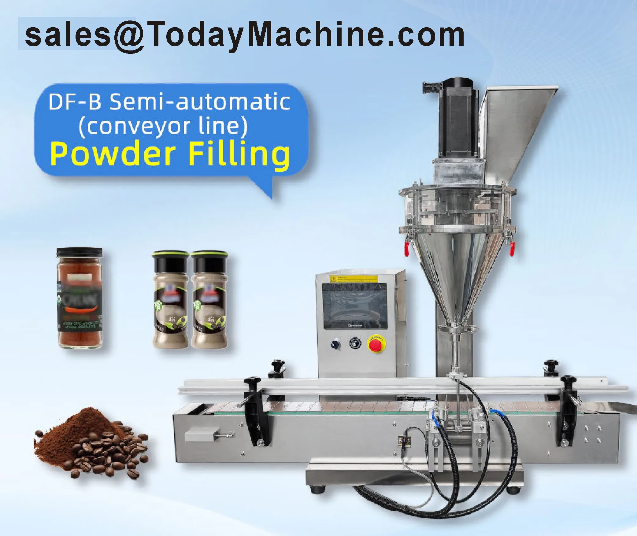 Powder Filling Machine Precisely Measures and Efficiently Fills