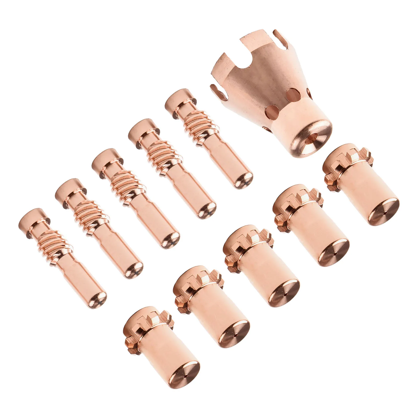 Improve Cutting Efficiency with 11pcs Electrode Tip KP20623B1 KP20651 for ProCut55/80 Torch, Long Lasting Durability
