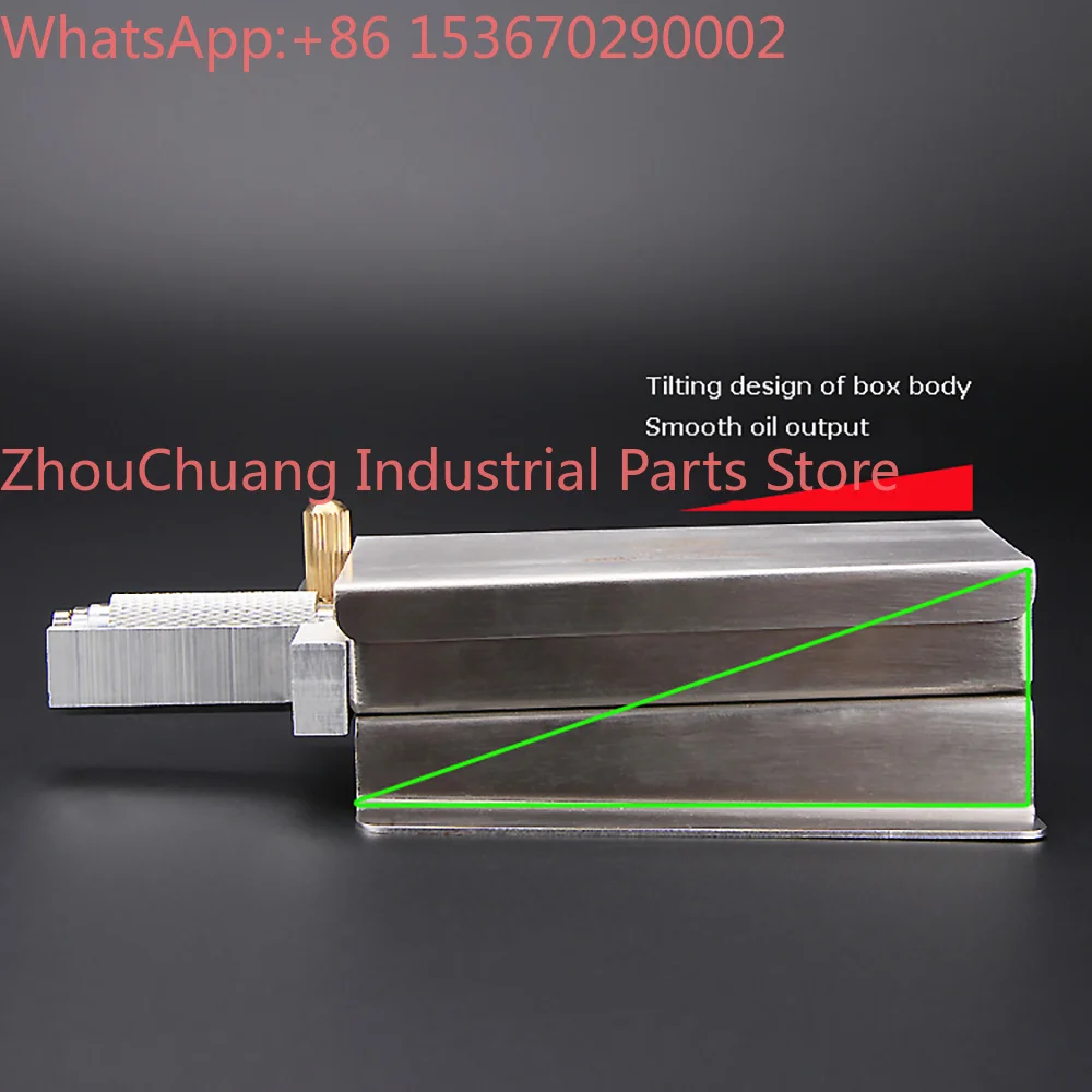 Iron Type Leather Dyeing Edge Oil Tool Box Repair Craft Of Dyeing Edge Coat Roller Leather Belt Making Supplies Dye Oil Paint