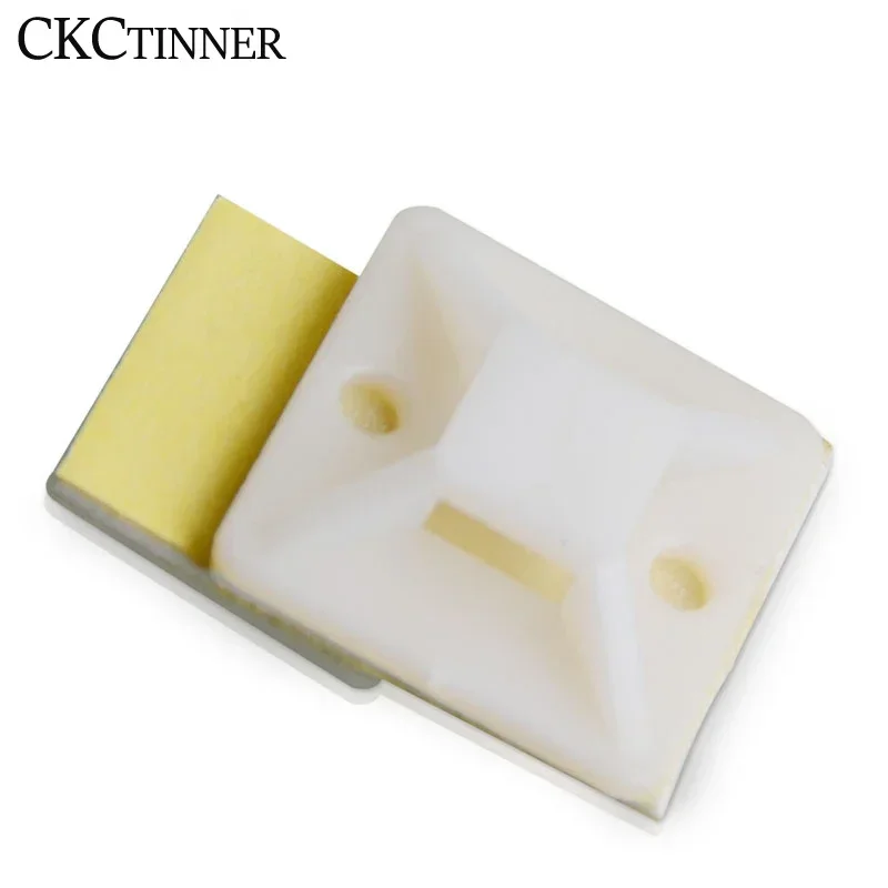 100 шт., самоклеящиеся крепления для кабелей