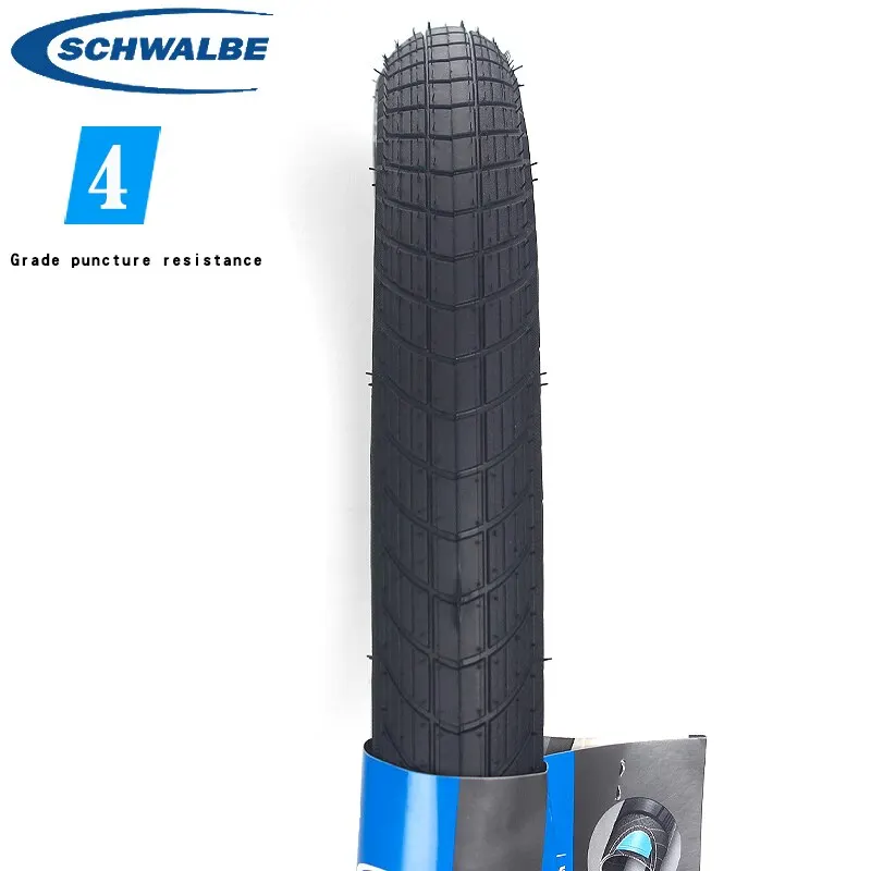 Schwalbe City Bike Tire 12 14 16 18 20 24 26 28 Inch Steel Tire 2.00 2.15 BIG APPLE Wheel Balanced Bore