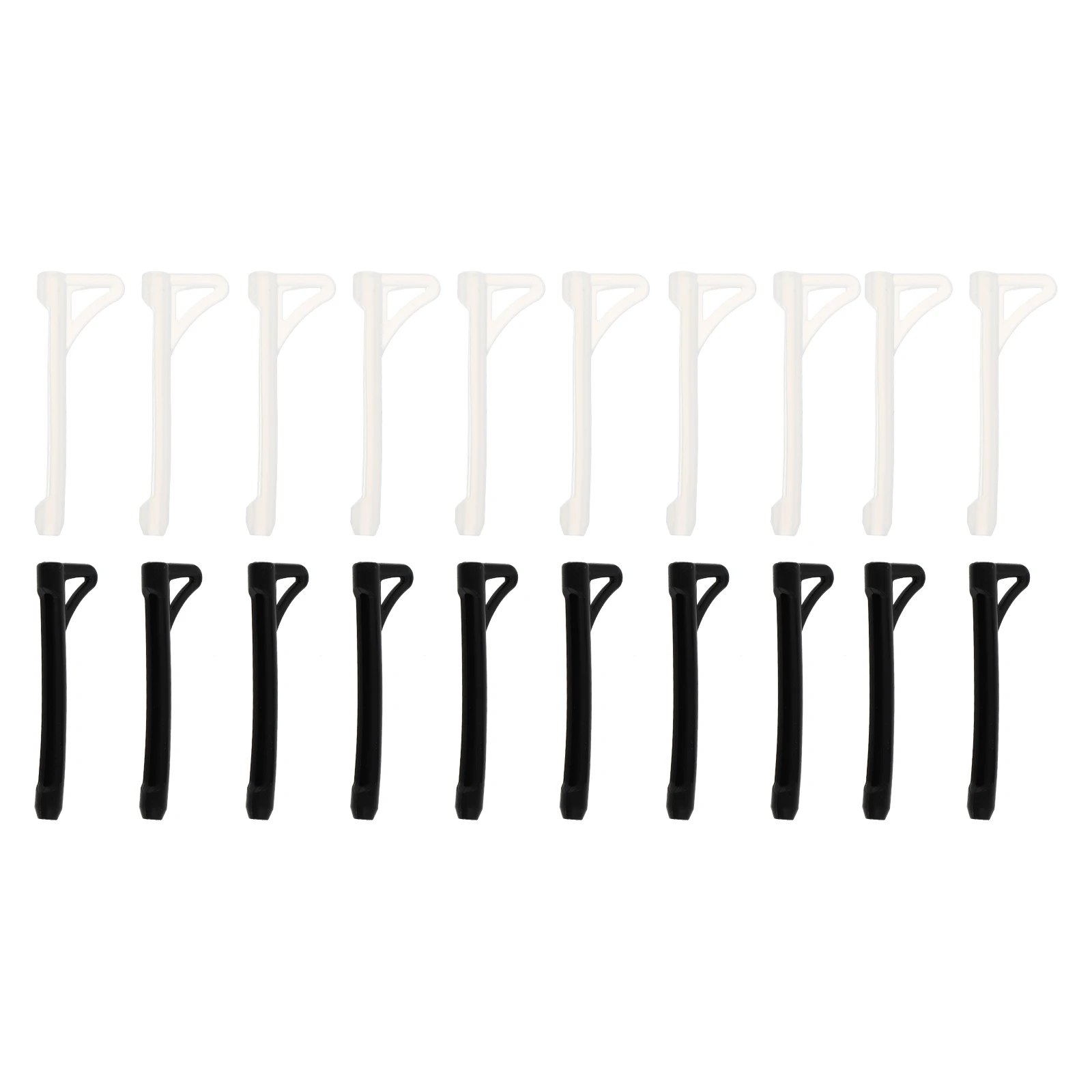 

10 Pairs Anti Slip Eyeglass Covers Silicone Material Glasses Sleeve Grips Retainer Ear Hooks For Sports Kids Daily Use